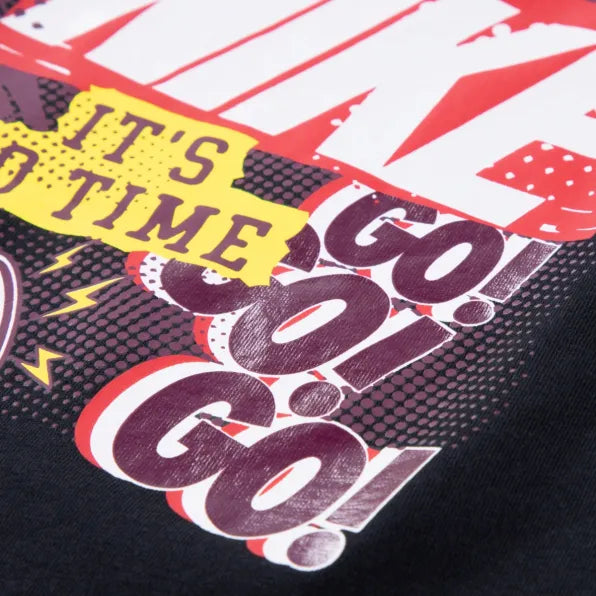 Nike Boys Collage T-Shirt-Black 0074936