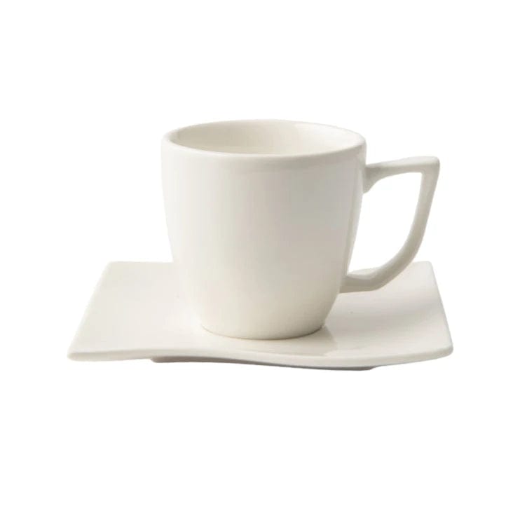 Galateo MUG Galateo Square Espresso Cup & Saucer 100ml ST-0000084 (7885238960217)