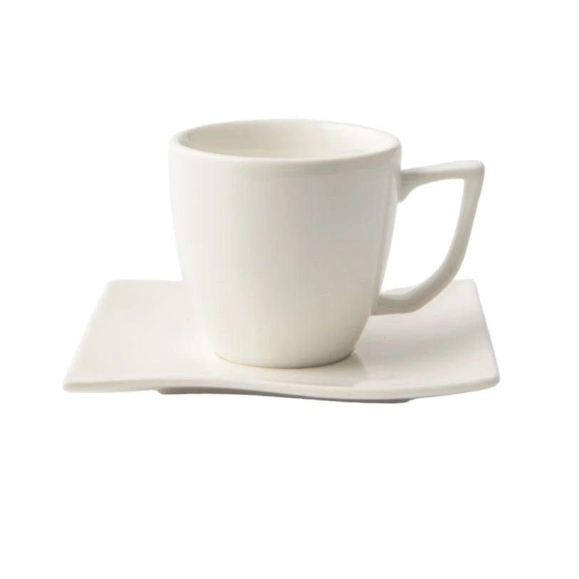 Galateo MUG Galateo Square Tea Cup & Saucer 250ml ST-0000083 (7208103575641)