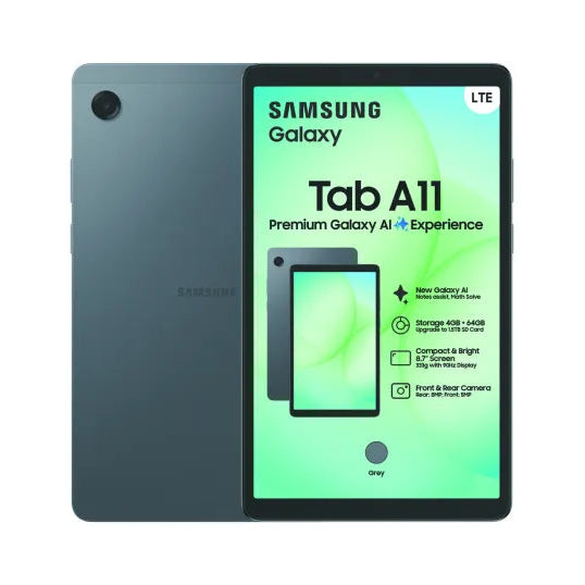 Samsung Galaxy Tab A11 64GB 4G - Gray