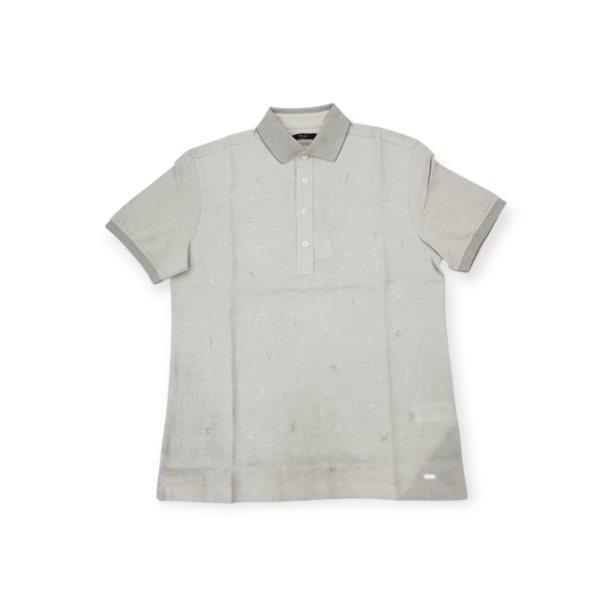 Gallus Golf T Shirt Gallus Luxury Linen Golfer Beige (7894018424921)