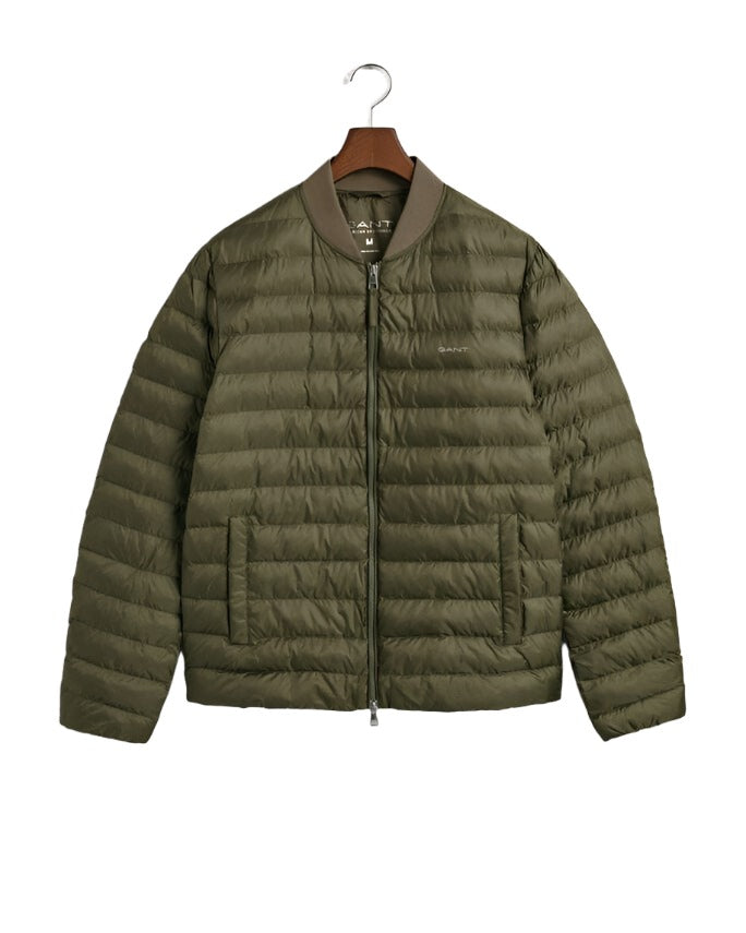 GANT Casual Jacket Size Small Gant Light Padded Bomber Jacket Green (7634909724761)