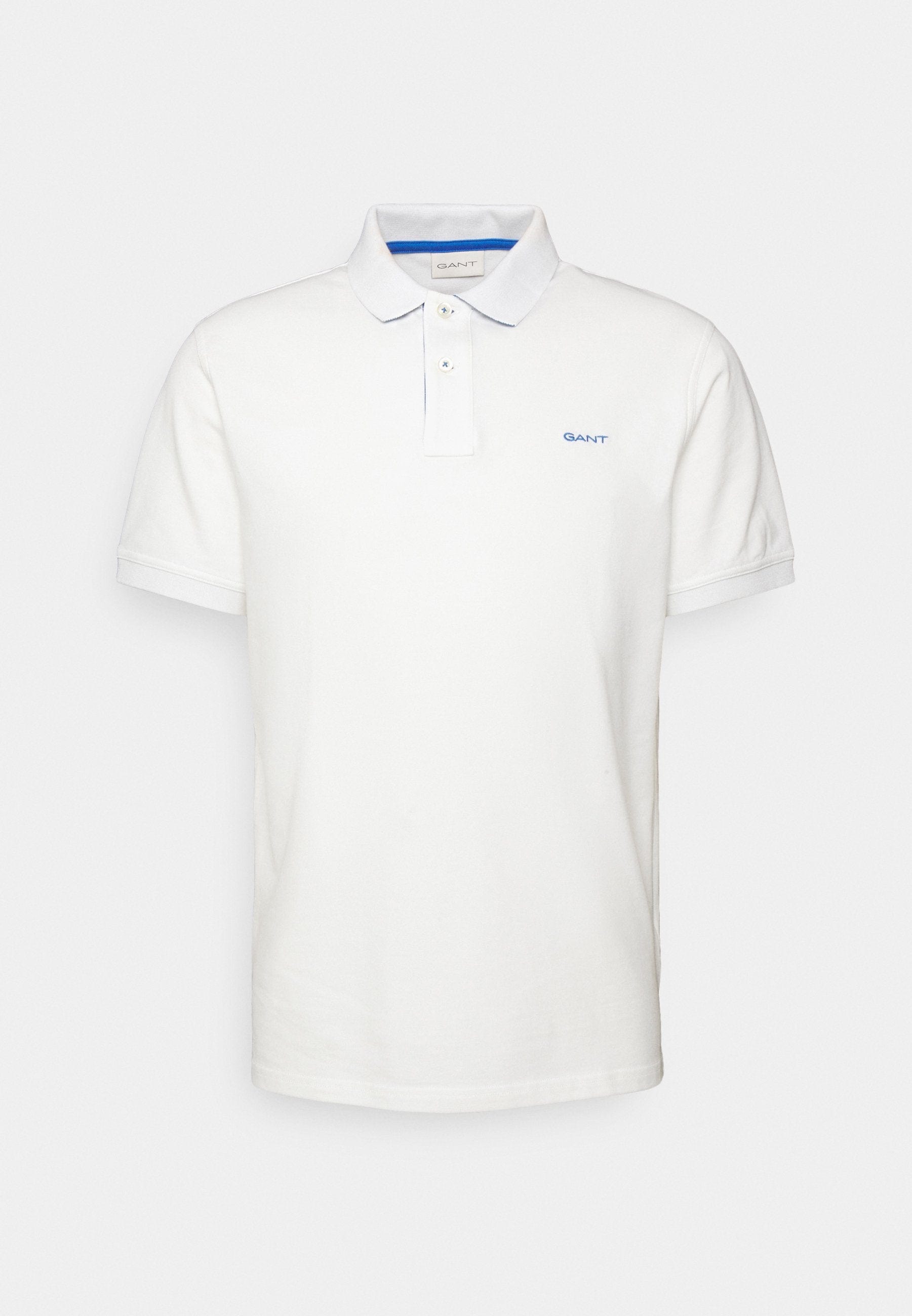 GANT Golf T Shirt Gant Regular Pique Short Sleeve Golfer Eggshell (7519491489881)