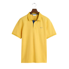 Gant Golf T Shirt S Gant Regular Contrast Piqué Golfer Faded Sunset