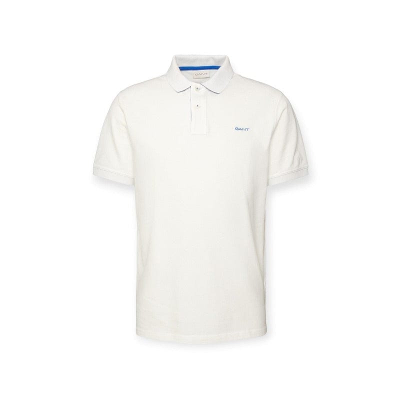 GANT Golf T Shirt Size Small Gant Regular Pique Short Sleeve Golfer Eggshell (7519491489881)