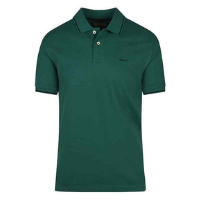 Gant Golf T Shirt Xs Gant Tipping Pique Rugger Deep Green