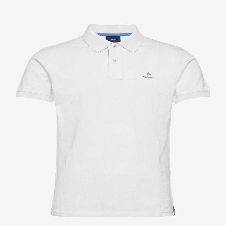 Gant Golfer M Gant Contrast Collar Rugger White