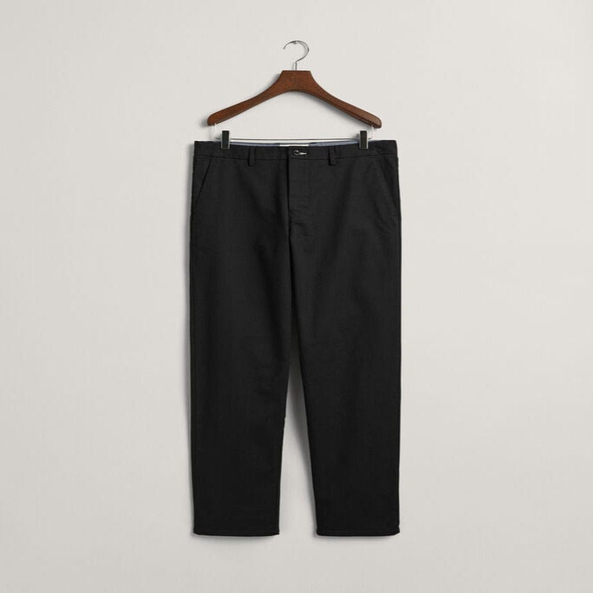 GANT Mens Chinos Gant Regular Fit Tech Prep Chino Black (7710467260505)
