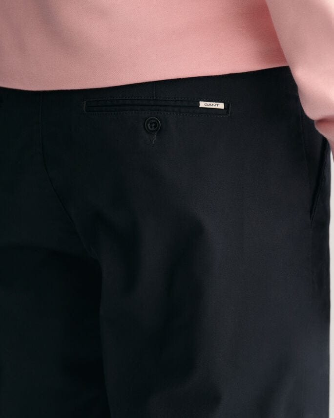 GANT Mens Chinos Gant Regular Fit Tech Prep Chino Black (7710467260505)