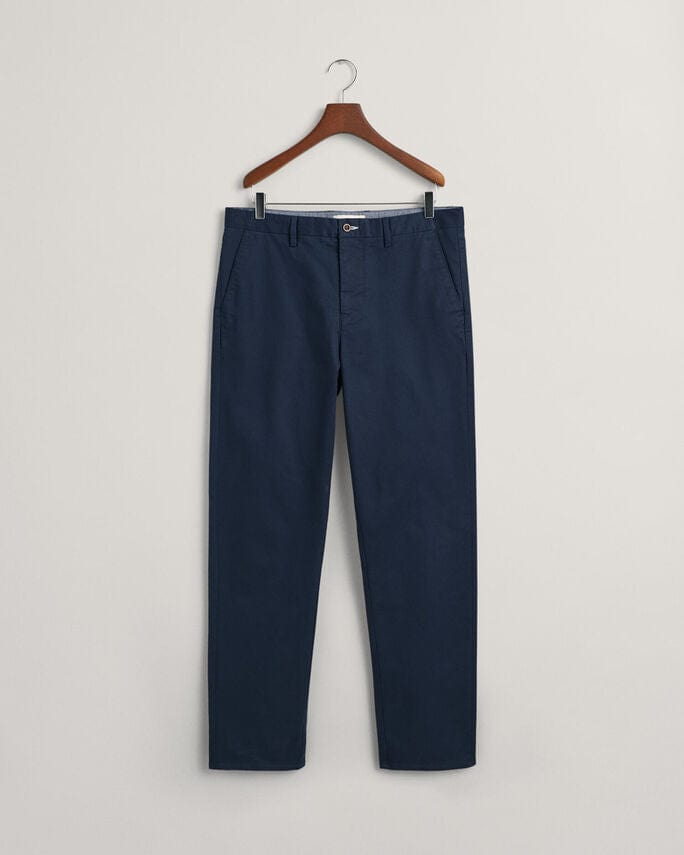 Gant Mens Chinos Gant Regular Fit  Tp Chinos Marine (7805239525465)