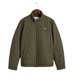 Gant Puffer Jacket S Gant Quilted Windcheater Green