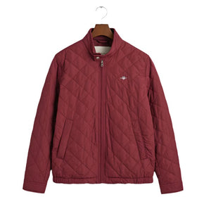 Gant Puffer Jacket S Gant Quilted Windcheater Wine Red