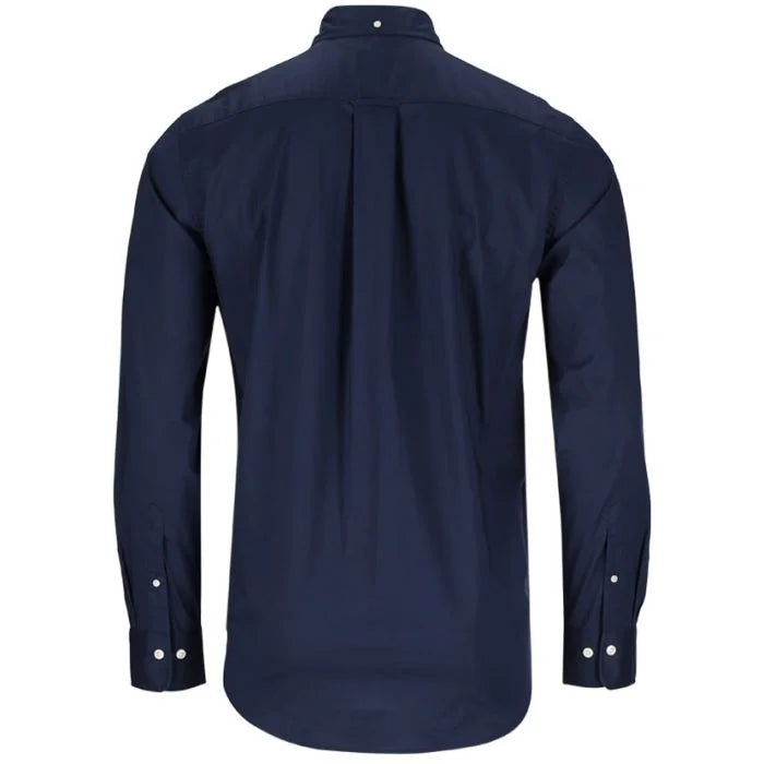 Gant Shirts Gant Reg Poplin Mens Shirt Navy/Marine