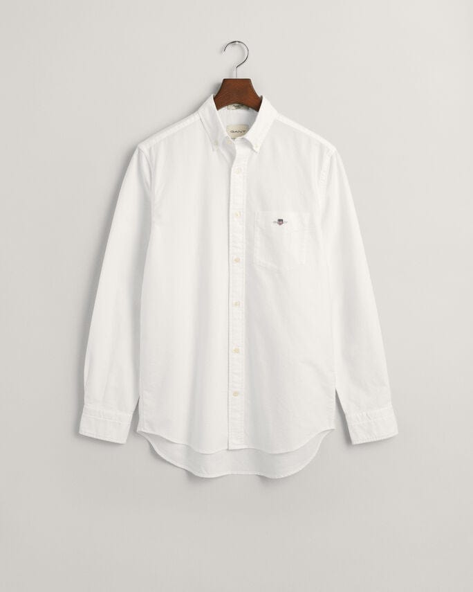 Gant Regular Fit Poplin Shirt White for Sale ️ Lowest Price Guaranteed
