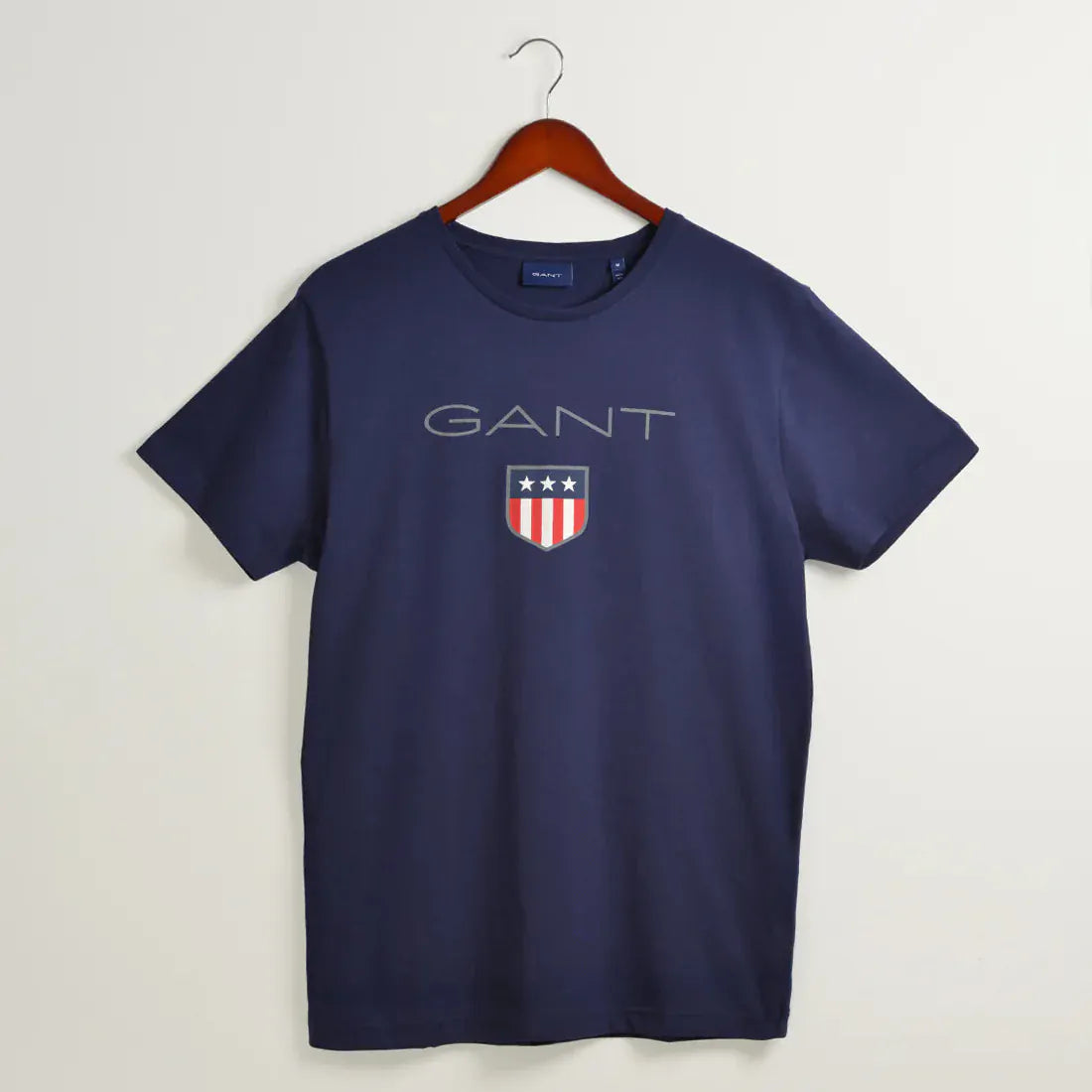 Gant T Shirt S Gant Short Sleeve T Shirt Dark Blue