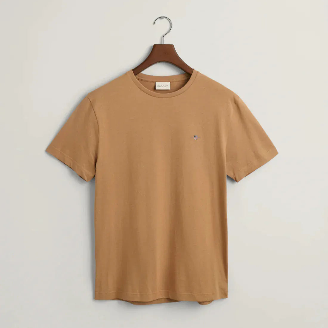Gant T Shirt S Gant Short Sleeve T Shirt Khaki