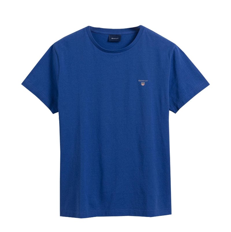 Gant T Shirt S Gant The Original T Shirt Blue