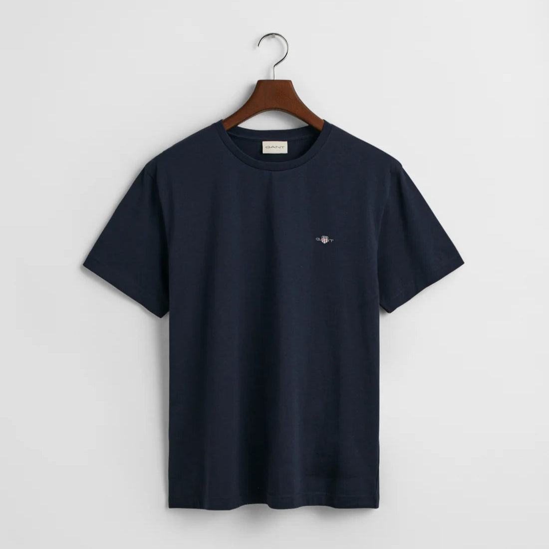 Gant Short Sleeve T Shirt Navy (8021299626073)