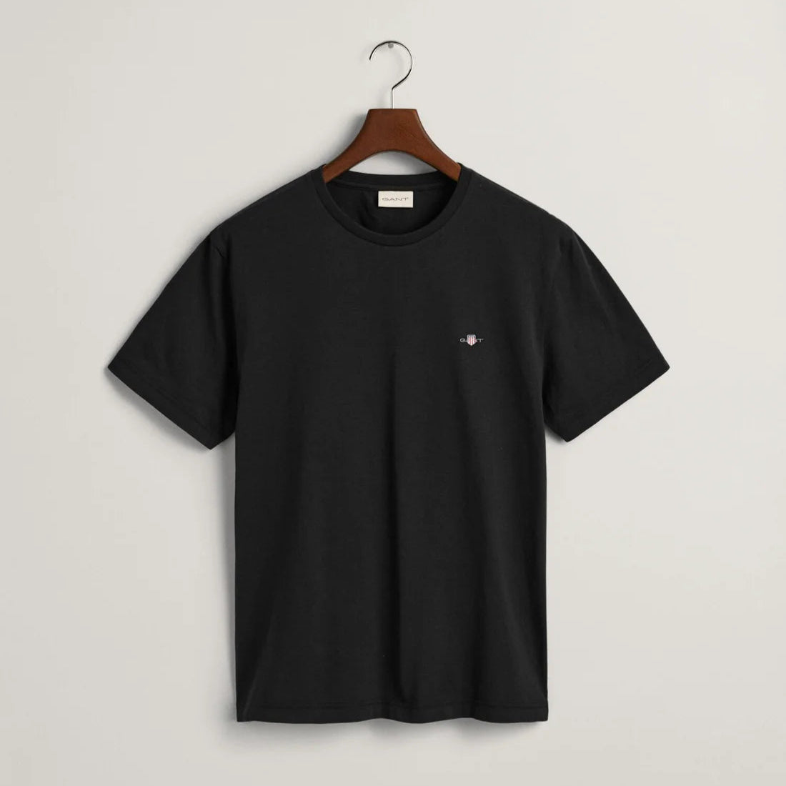 Gant Short Sleeve T Shirt Black (8021298905177)