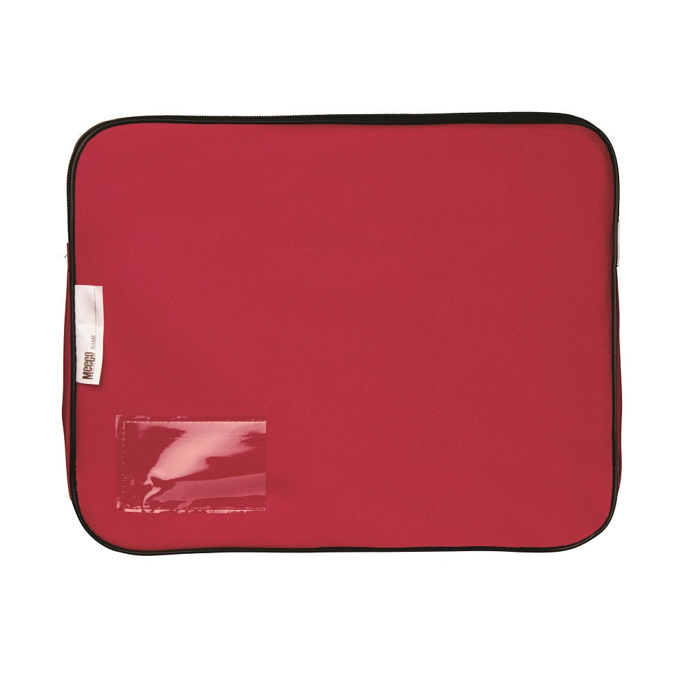 Meeco Gusset Book Bag Canvas Red