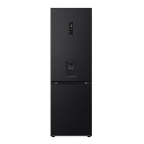 LG 343L Essence Matte Black Combi Fridge GC-F459FSUW