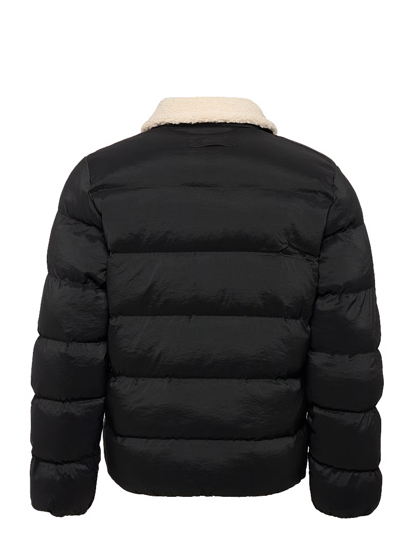 Gant Mens Flight Puffer Jacket Black 342196.