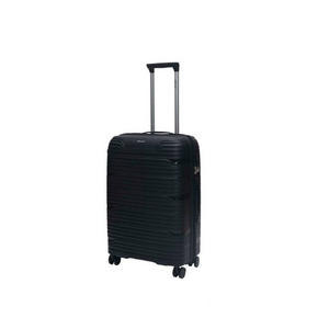 Gino De Vinci Luggage 60 CM Gino De Vinci Suterra Medium Roller Case Black (7160841109593)