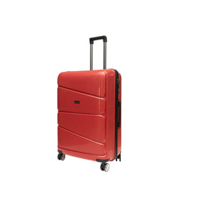 Gino De Vinci Luggage 60 CM Gino De Vinci Swirl Medium Roller Case Red (7160861294681)