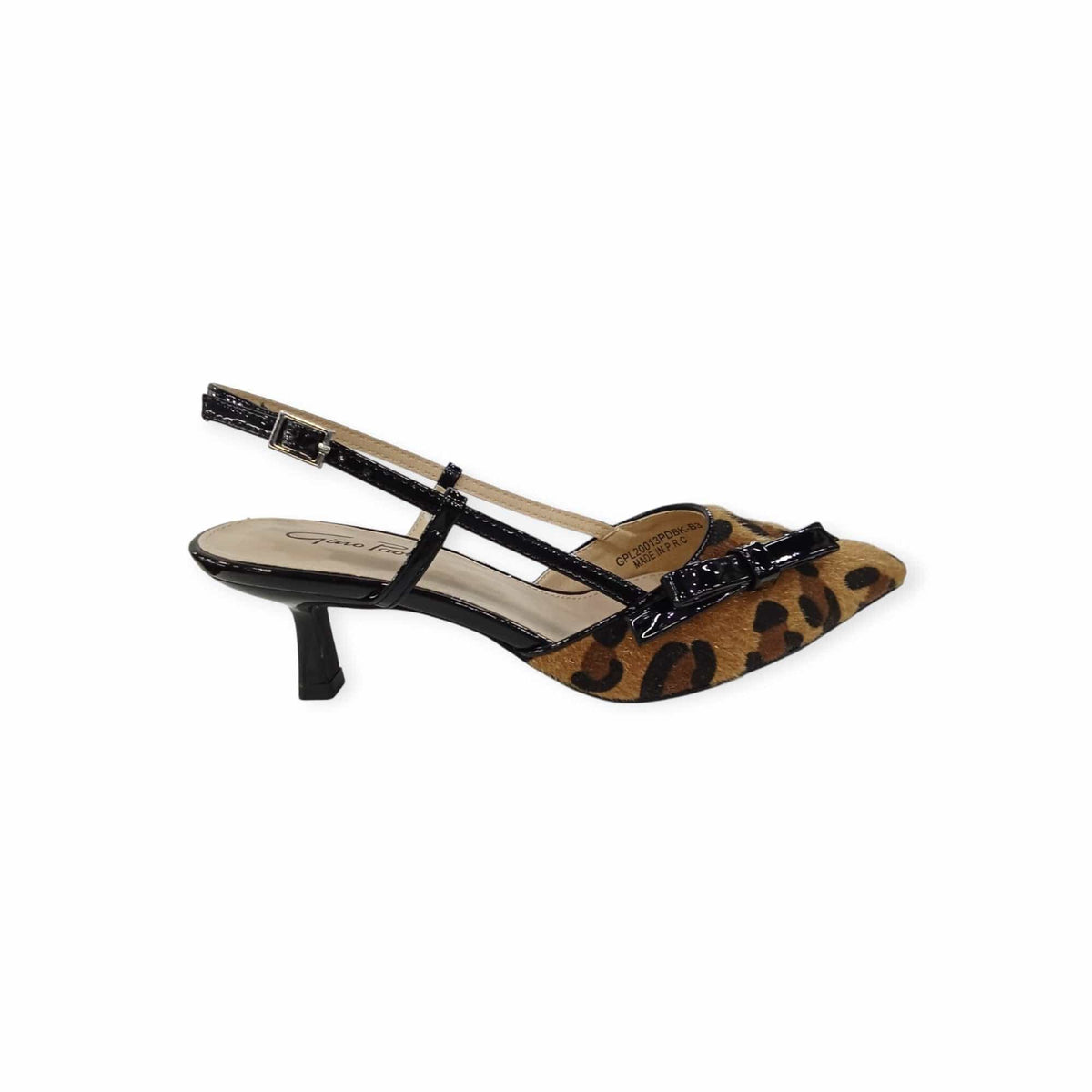 Gino Paoli Ladies Sandals Gino Paoli Women's Amella Print Black (7802261766233)