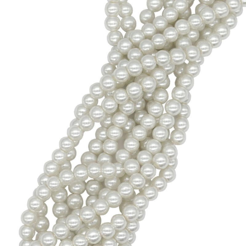 Glass Pearl Beads Habby Glass Pearl Beads 6 mm (7683822977113)