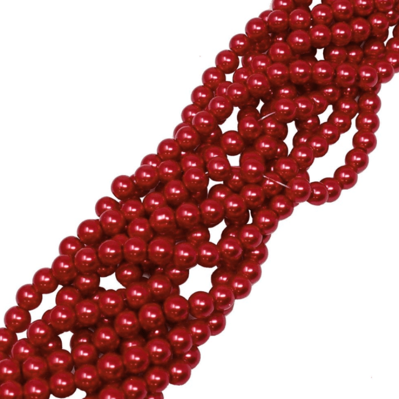 Glass Pearl Beads Habby Glass Pearl Beads 6 mm (7683822977113)
