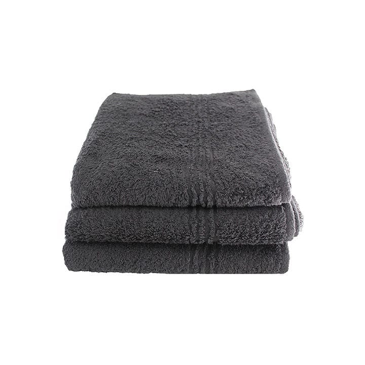 Glodina TOWEL Glodina Luxury Marathon Towel Charcoal Snag Proof 485gsm (7881065693273)