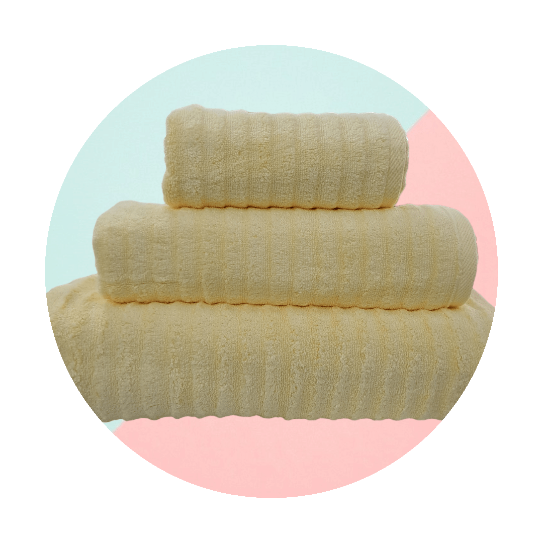 Glodina TOWEL Glodina Onda Towel Lemon Drop 555GSM