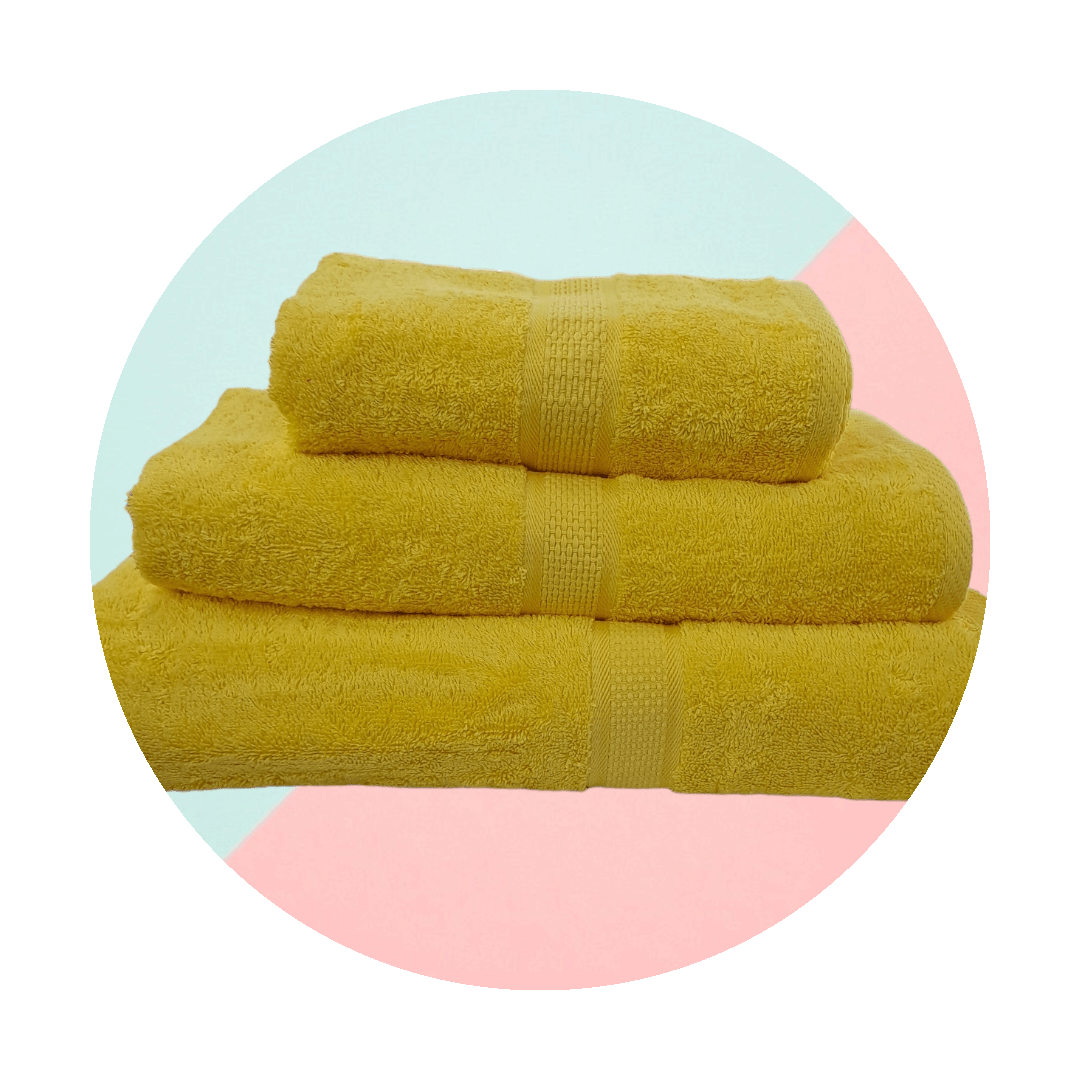 Glodina TOWEL Glodina Royal Shield Towel Yellow 485GSM