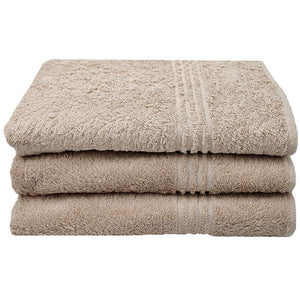 Glodina TOWEL Hand Towel  50 x 90cm Glodina Luxury Marathon Towel Beige Snag Proof 485gsm (7881069854809)