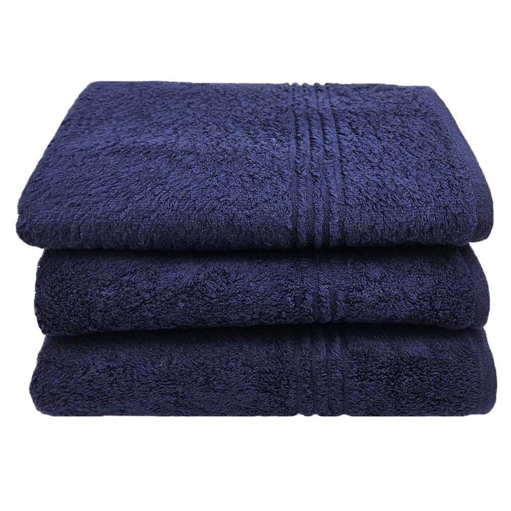 Glodina TOWEL Hand Towel  50 x 90cm Glodina Luxury Marathon Towel Navy Blue Snag Proof 485gsm (7881069494361)