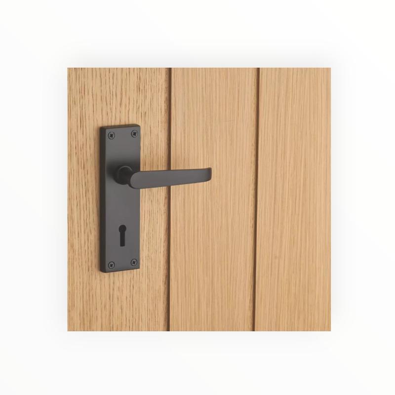 Gloo Tool Lockset Fancy Mortice Lockset 8 Matt Black