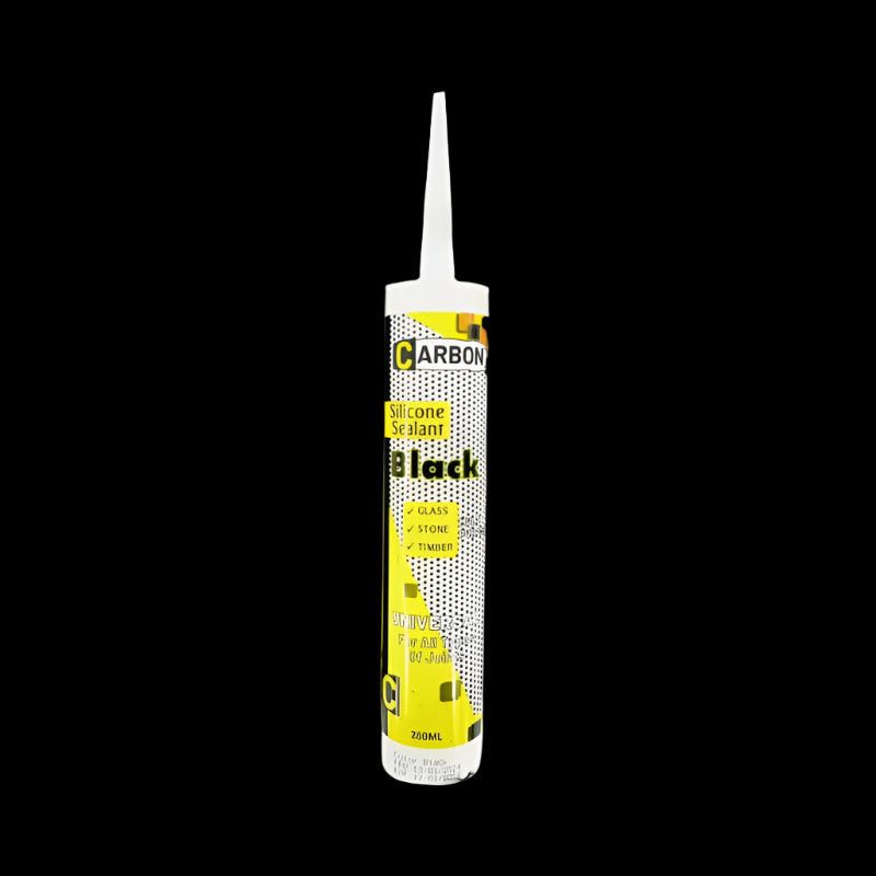 Gloo Tool Silicone Sealant Silicone Sealant Black 280 ml
