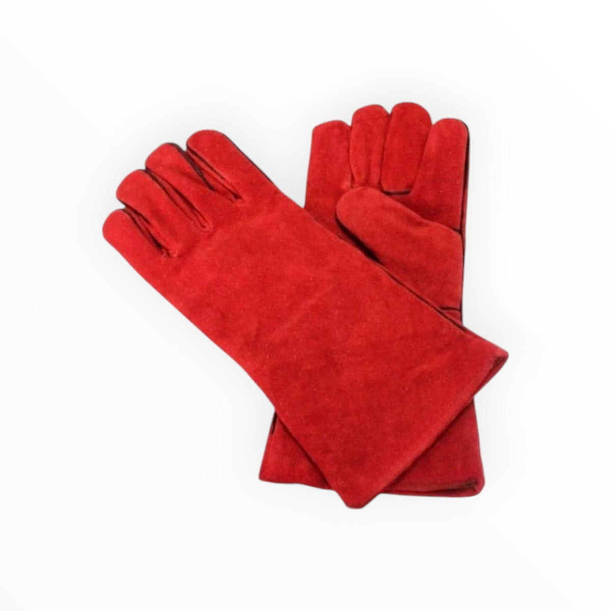 Gloo Tool Welding Gloves Welding Gloves Elbow Red 40 cm Pack Of 2 (7881219276889)