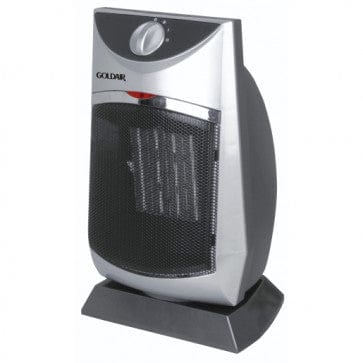 Goldair FAN HEATER Goldair 1500W Grey PTC Oscillating Fan Heater  GPTC-350