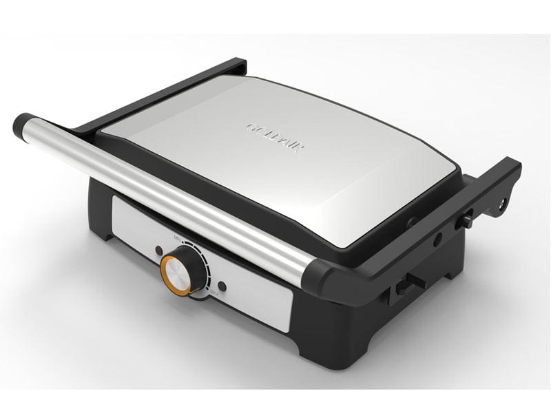 Goldair GRILL Goldair 1500W Contact Health Press/Grill Silver GSGP-8810