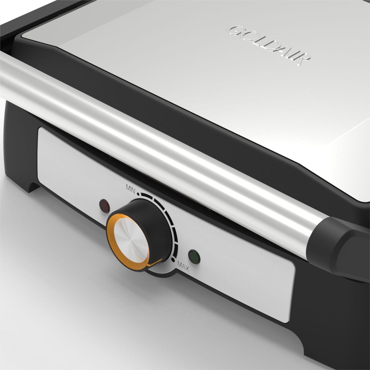 Goldair GRILL Goldair 1500W Contact Health Press/Grill Silver GSGP-8810