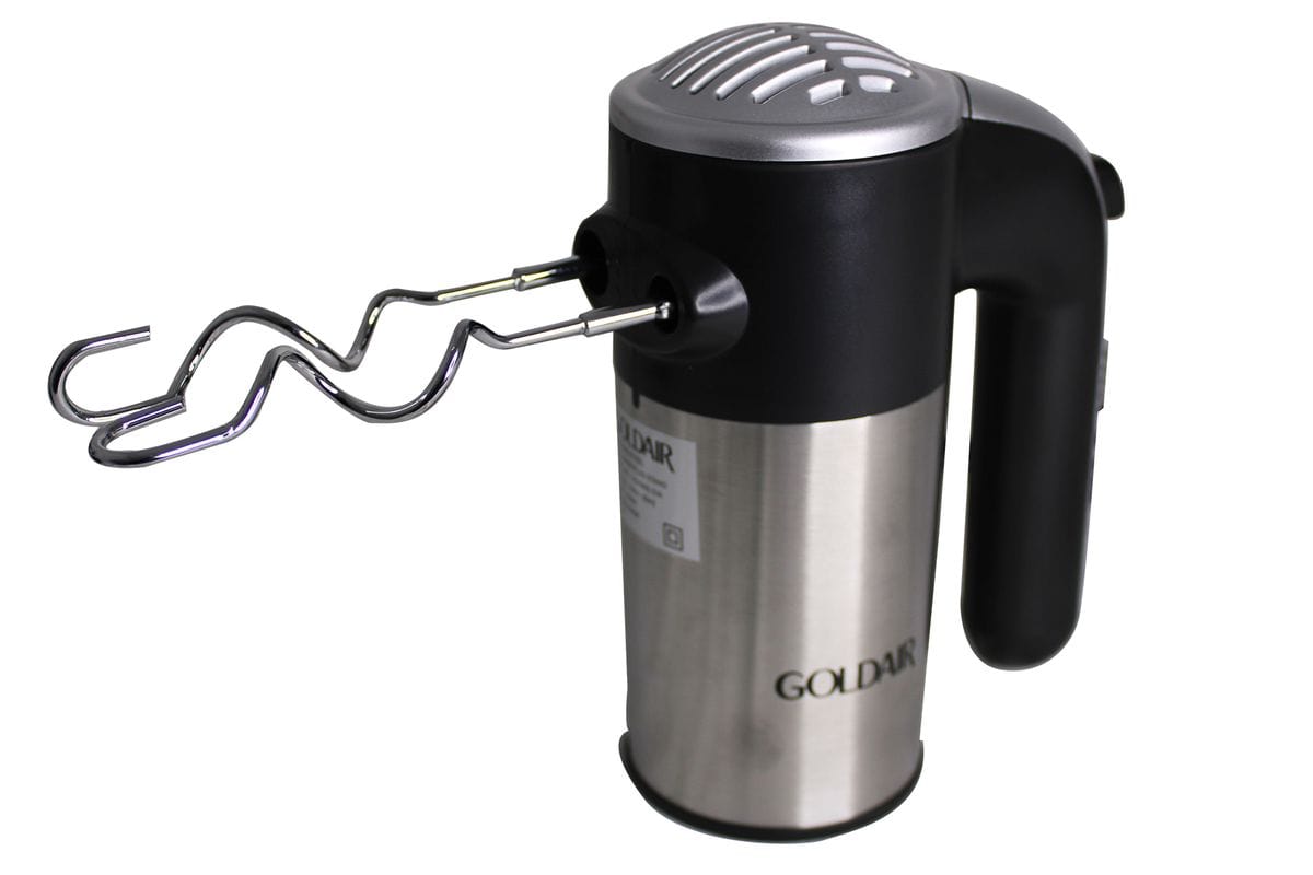 Goldair Slow Cooker Goldair Food Prep Stainless Steel Hand Mixer & Accessory Set GDHMS-338 (7497649717337)