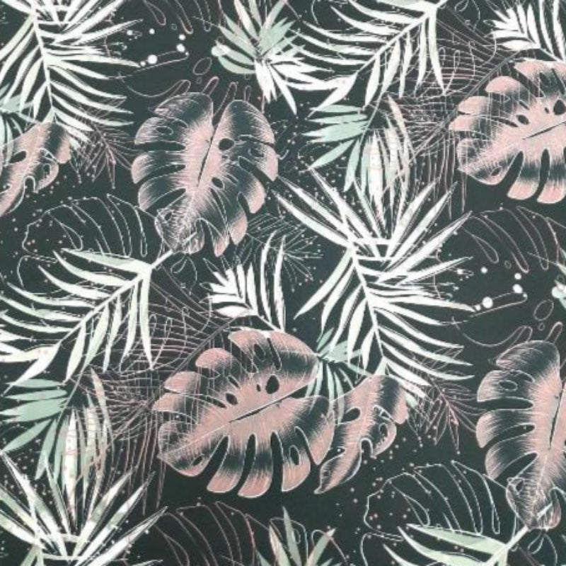 Golden Glow Printed Mini Matt Printed Mini Matt Protea Leaves W23-248 Collection 140 cm (7811832021081)