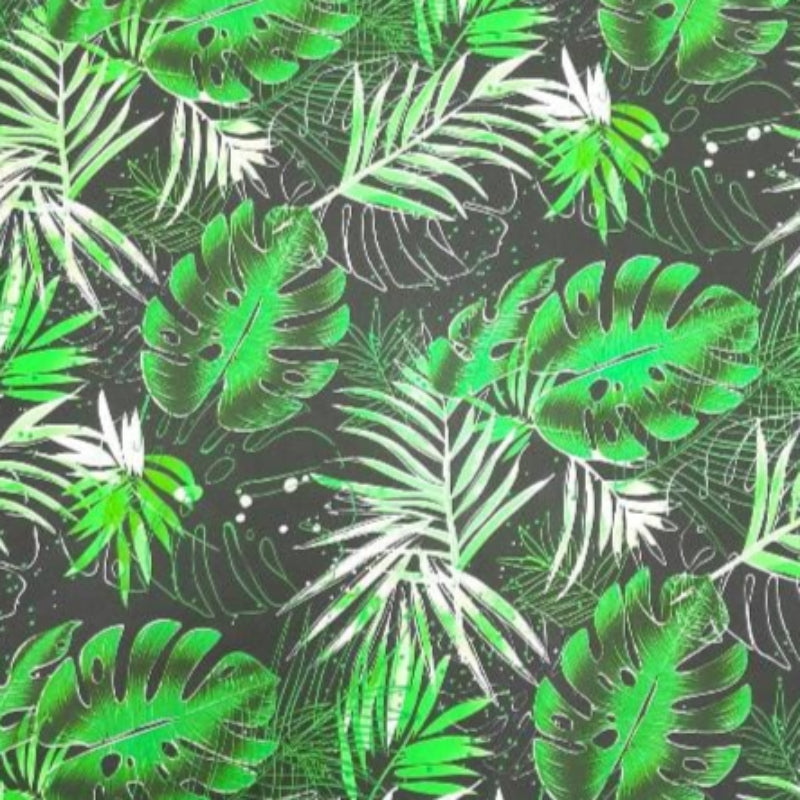 Golden Glow Printed Mini Matt Printed Mini Matt Protea Leaves W23-248 Collection 140 cm (7811832021081)