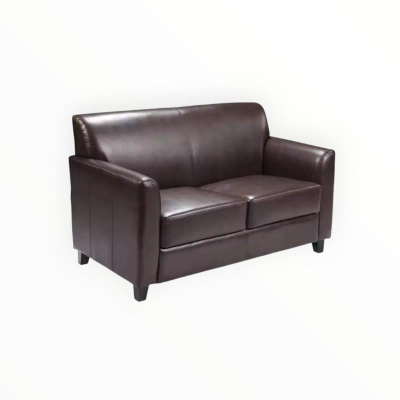 Golden Glow Vinyl Upholstery Vinyl Leather Chocolate W21-138 140 cm (7866313015385)