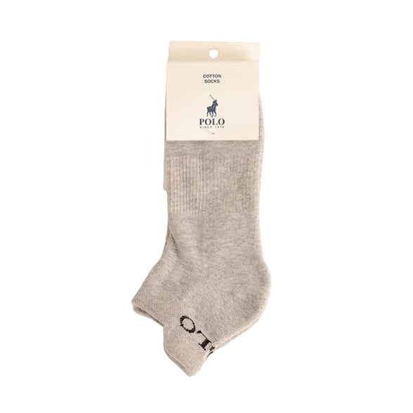 Polo Men's Golf Socks-Silver 2419C