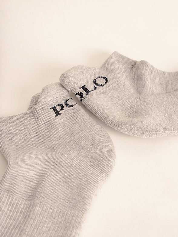Polo Men's Golf Socks-Silver 2419C