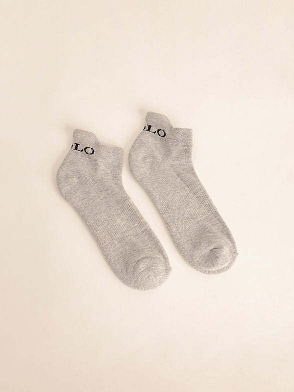 Polo Men's Golf Socks-Silver 2419C