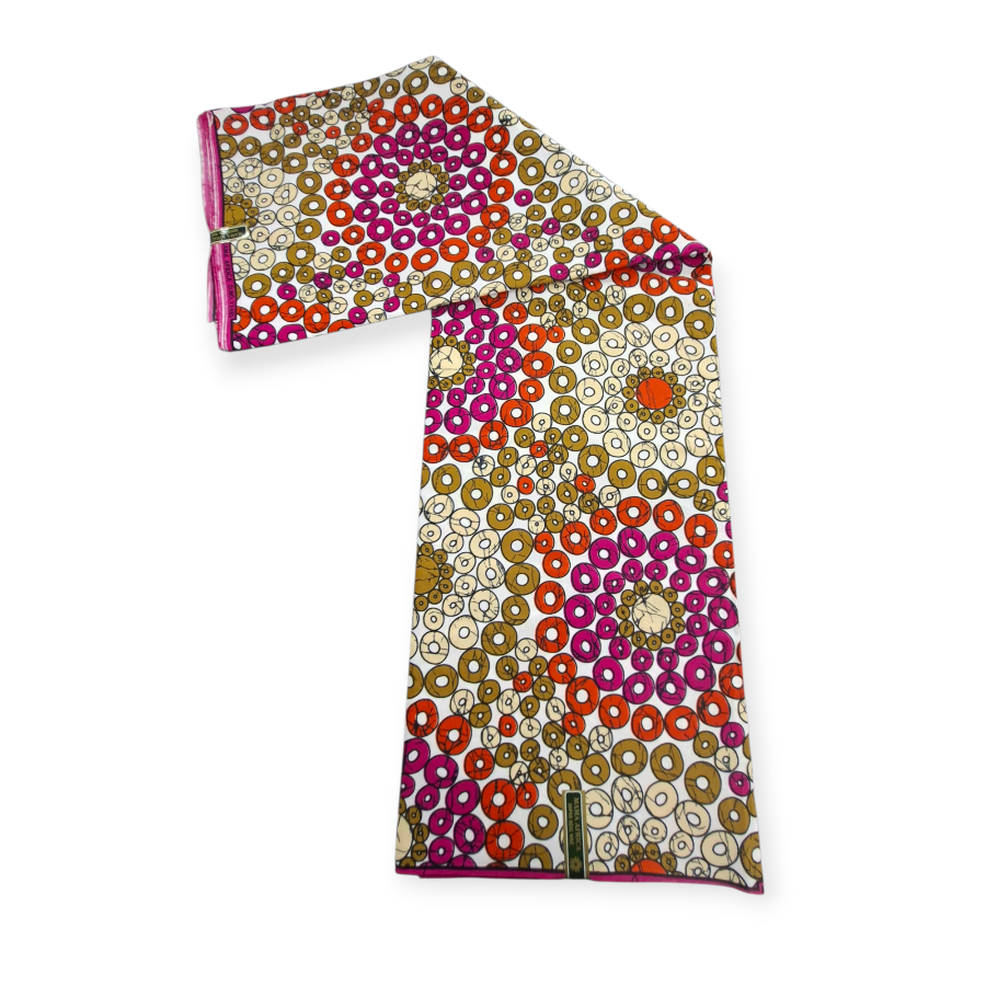 African Print 6 Yards Fabric 110 cm Assorted